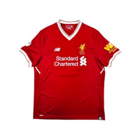 2017/18 Liverpool Home Football Shirt (L) New Balance #3 (PL2 Match Worn/Issue) - Football Finery - FF203368