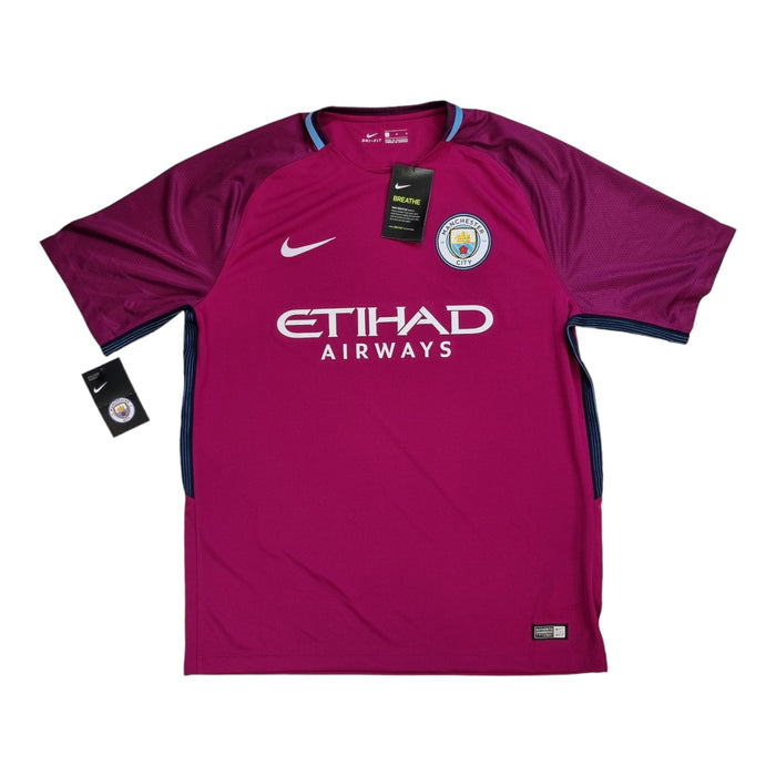 2017/18 Manchester City Away Football Shirt (L) Nike - Football Finery - FF202549