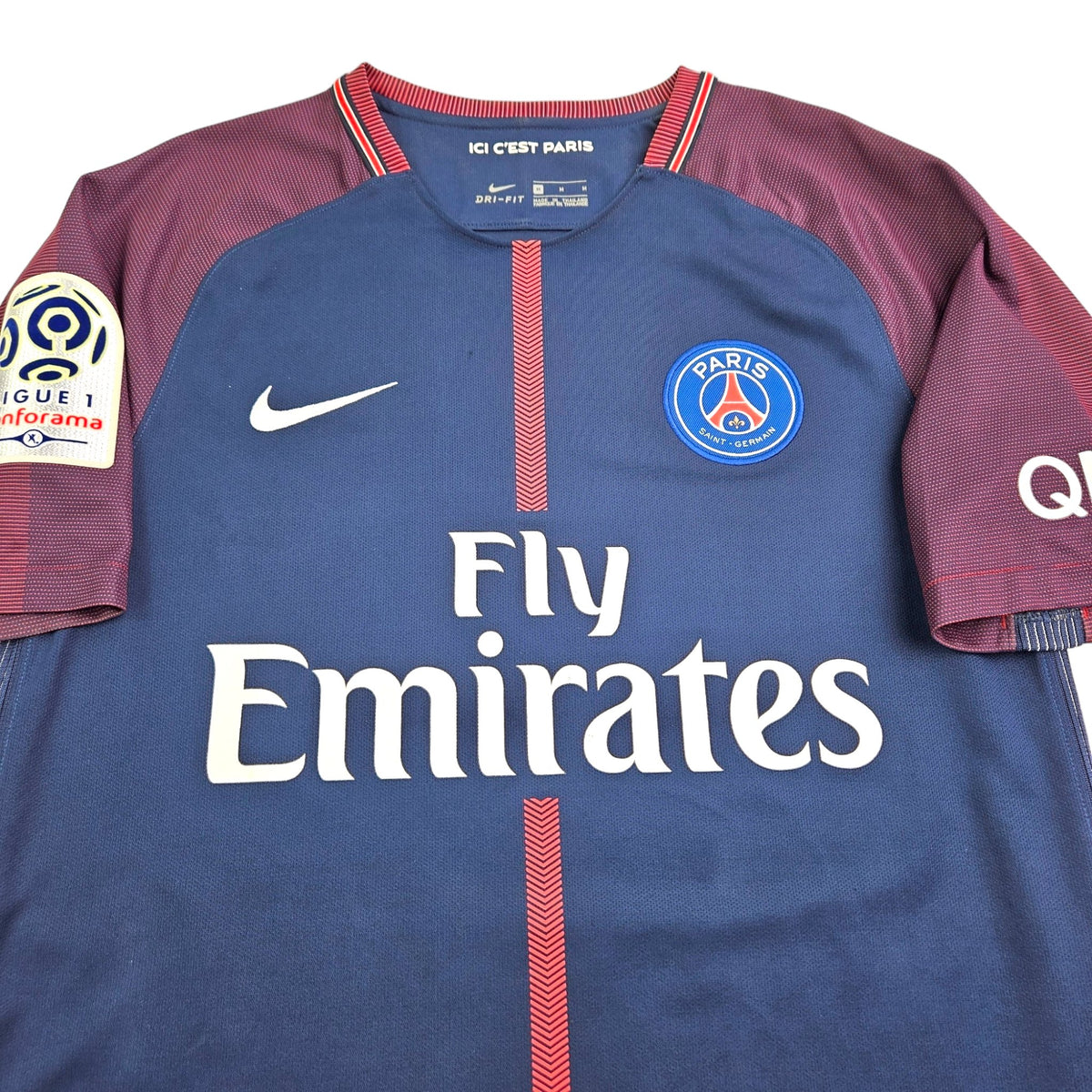 2017/18 PSG Home Football Shirt (M) Nike #9 Cavani - Football Finery - FF203591