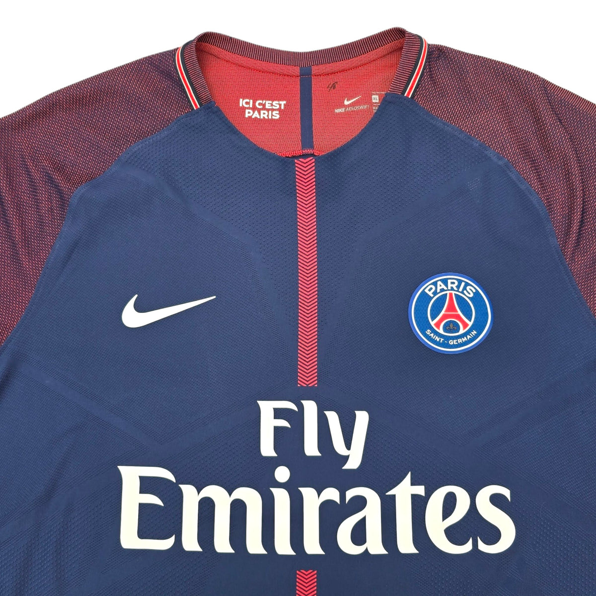 2017/18 PSG Home Football Shirt (XL) Nike #29 Mbappé (Player Version) - Football Finery - FF203941