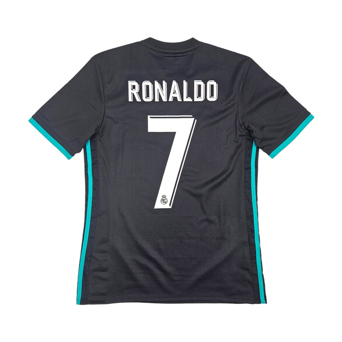 2017/18 Real Madrid Away Football Shirt (S) Adidas # 7 Ronaldo (BNWTs) - Football Finery - FF202331