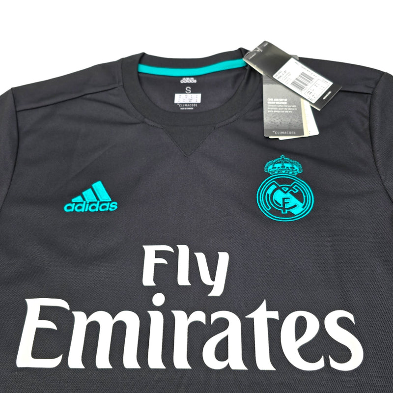 2017/18 Real Madrid Away Football Shirt (S) Adidas # 7 Ronaldo - Football Finery - FF202331