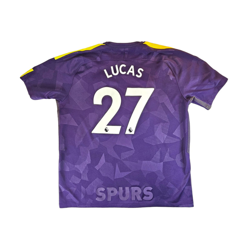 2017/18 Tottenham Hotspur Third Football Shirt (2XL) Nike #27 Lucas - Football Finery - FF203324