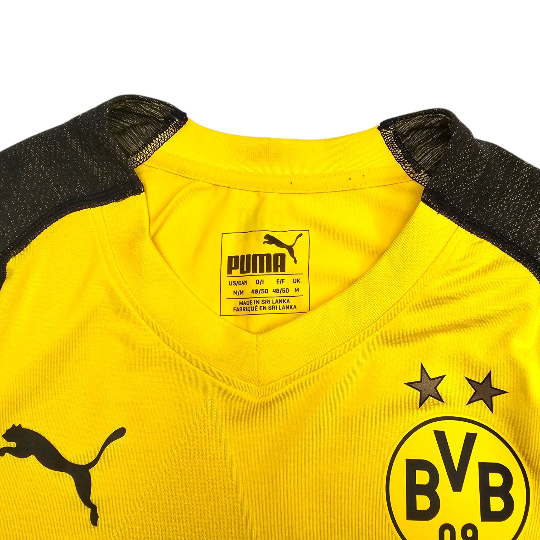 2018 19 Dortmund Home Football Shirt M Puma 11 Reus Football Finery