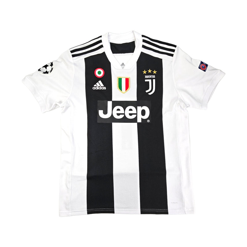 2018/19 Juventus Home Football Shirt (M) Adidas # 7 Ronaldo - Football Finery - FF202459