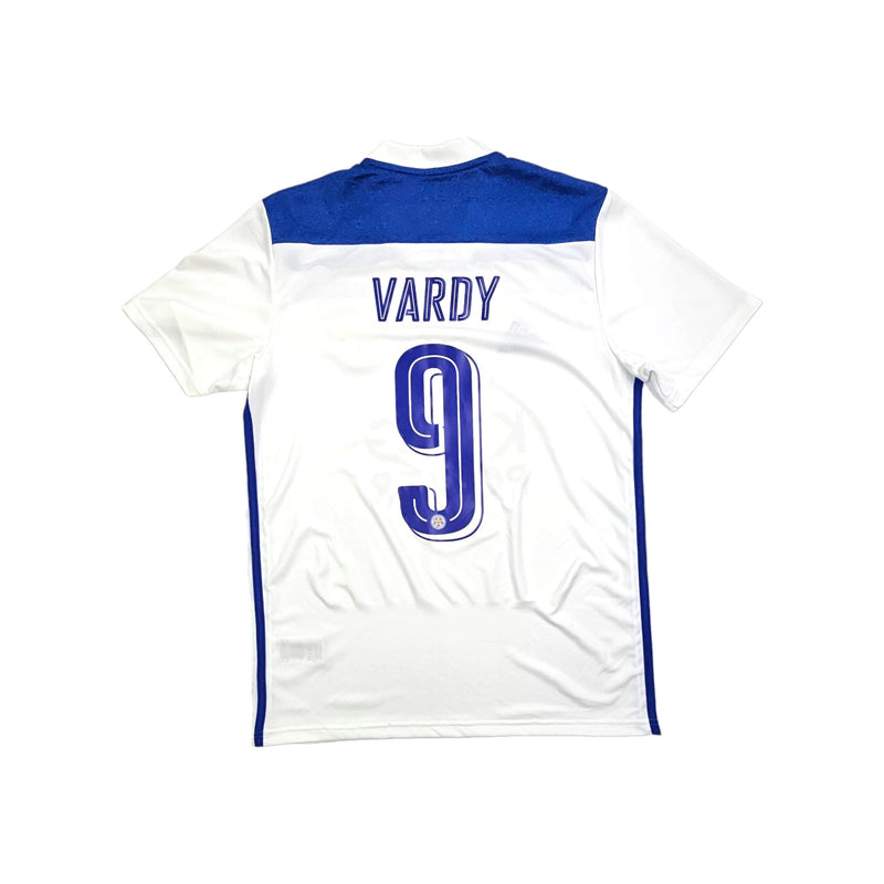 2018/19 Leicester City Third Football Shirt (M) Adidas #9 Vardy - Football Finery - FF202309