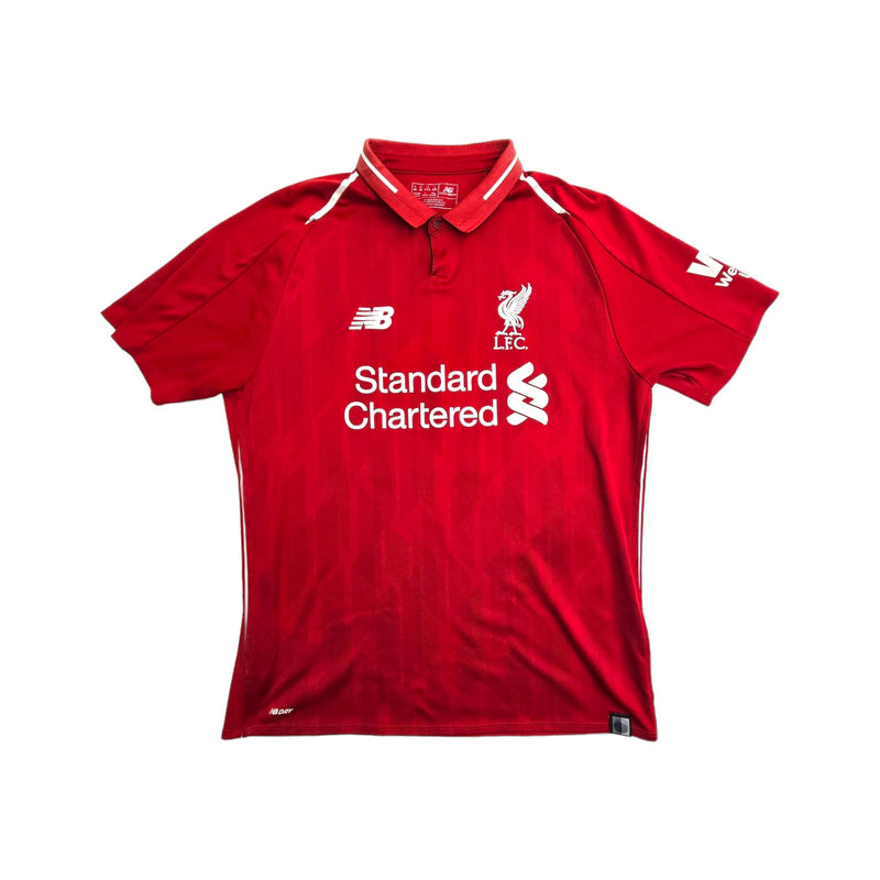 2018/19 Liverpool Home Football Shirt (M) New Balance #14 Henderson - Football Finery - FF203551