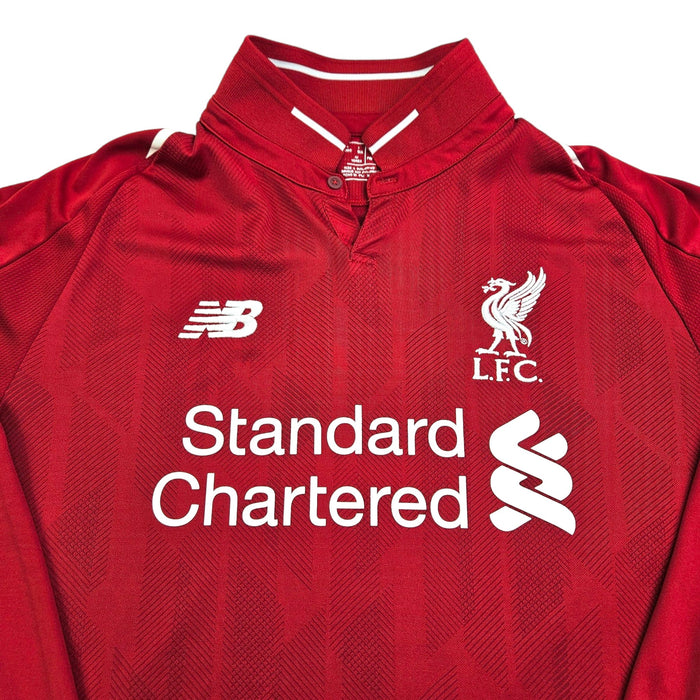 2018/19 Liverpool Home Football Shirt (M) New Balance - Football Finery - FF203220