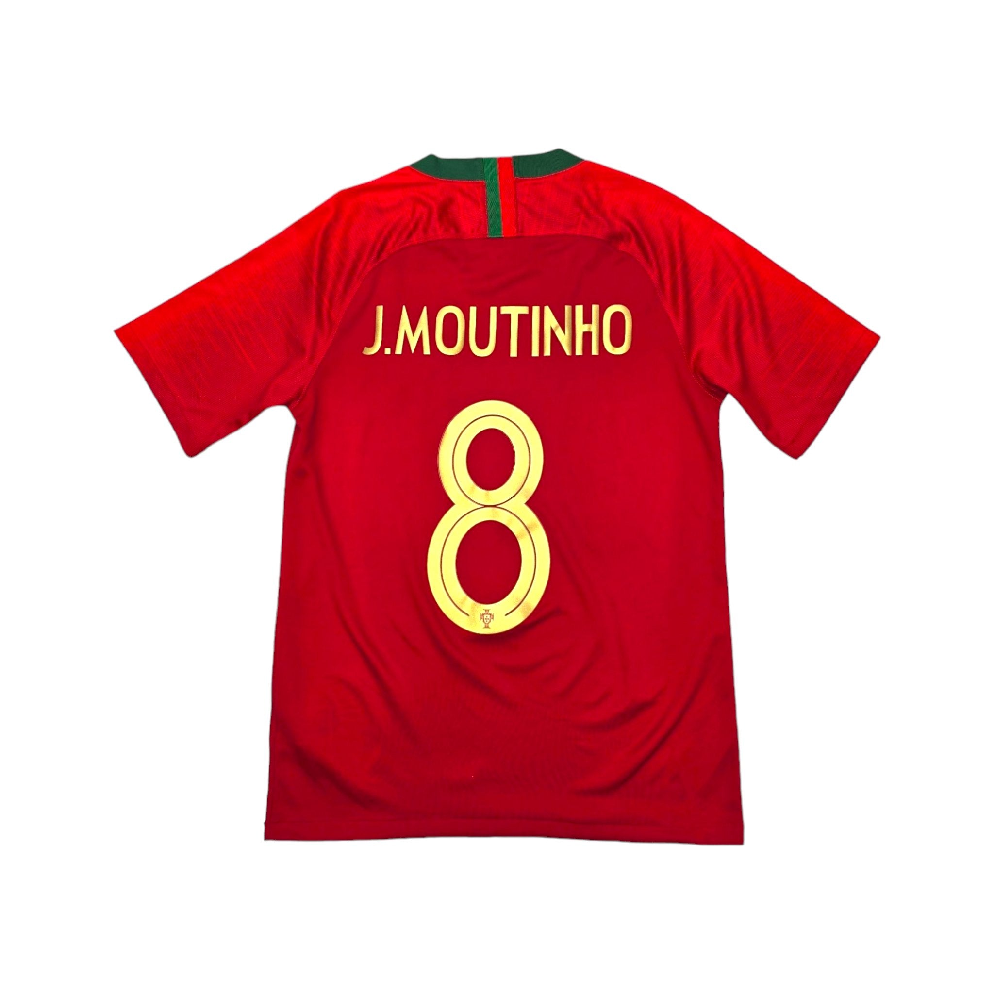 2018 19 Portugal Home Football Shirt S Nike 8 J.Moutinho Football Finery