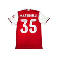 2019/20 Arsenal Home Football Shirt (S) Adidas #35 Martinelli - Football Finery - FF203290