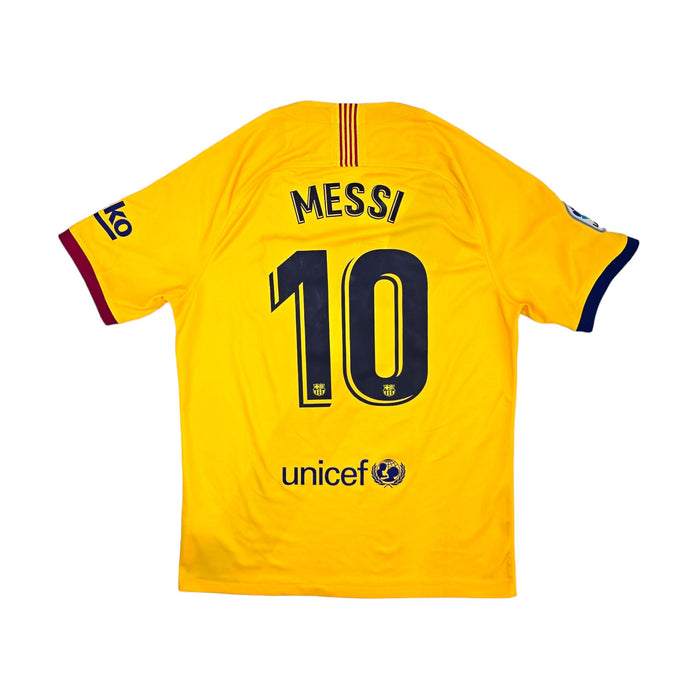 2019/20 Barcelona Away Football Shirt (L) Nike #10 Messi - Football Finery - FF204029