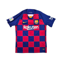 2019/20 Barcelona Home Football Shirt (L) Nike #3 Pique - Football Finery - FF203378