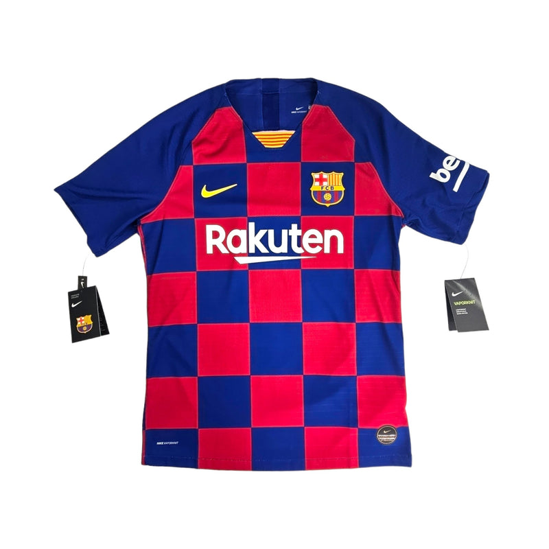 2019/20 Barcelona Home Football Shirt (M) Nike # 21 De Jong (Player Spec) - Football Finery - FF202409