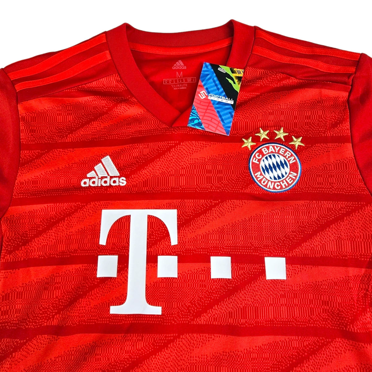 2019/20 Bayern Munich Home Football Shirt (M) Adidas # 9 Lewandowski - Football Finery - FF202379