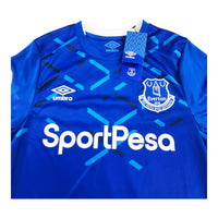 2019/20 Everton Home Football Shirt (S) Umbro # 7 Richarlison - Football Finery - FF202378