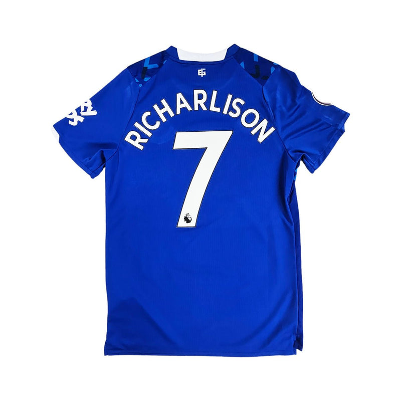 2019/20 Everton Home Football Shirt (S) Umbro # 7 Richarlison - Football Finery - FF202378