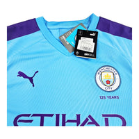 2019/20 Manchester City Home Football Shirt (L) Puma # 17 De Bruyne - Football Finery - FF202504