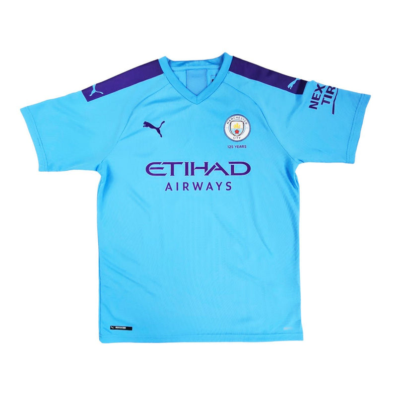 2019/20 Manchester City Home Football Shirt (L) Puma # 17 De Bruyne - Football Finery - FF202504