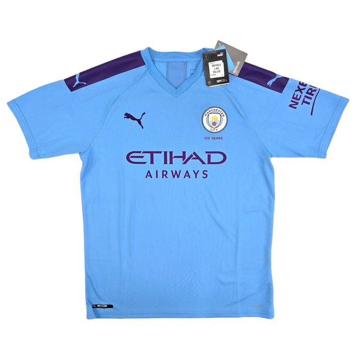 2019/20 Manchester City Home Football Shirt (L) Puma #8 Gundogan (BNWTs) - Football Finery - FF204449