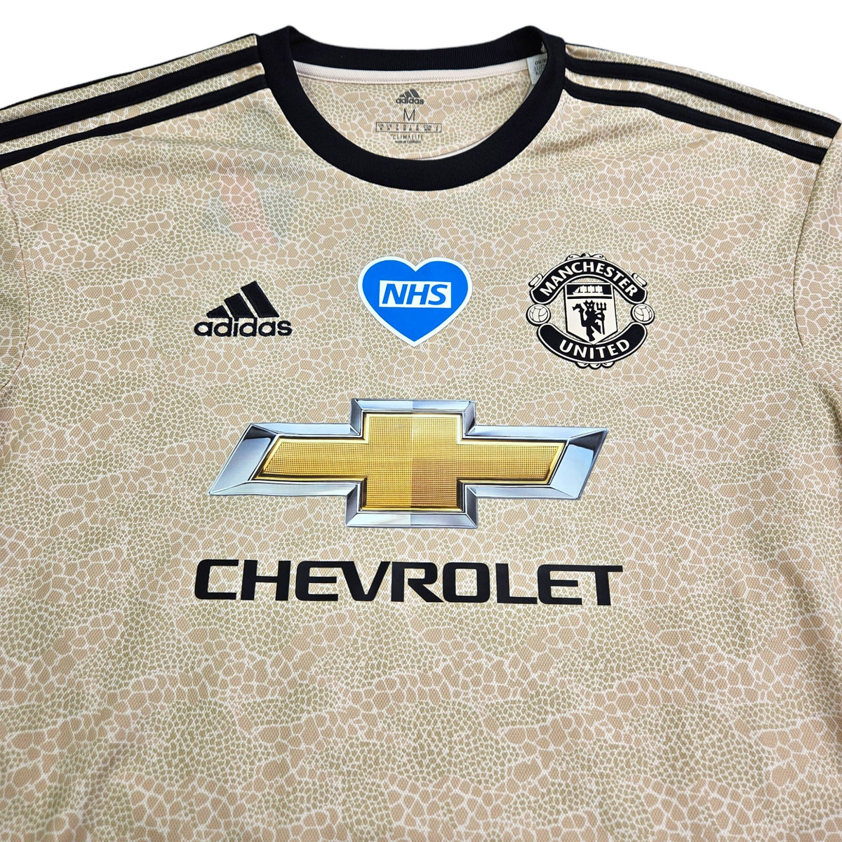 2019/20 Manchester United Away Football Shirt (M) Adidas #10 Rashford (NHS) - Football Finery - FF203559