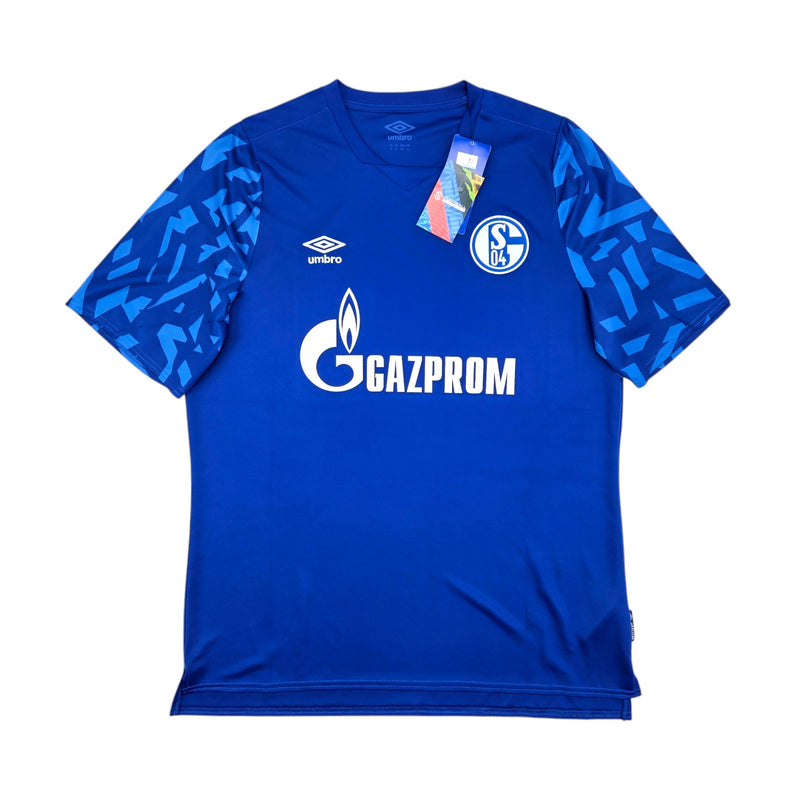 2019/20 Schalke 04 Home Football Shirt (XL) Umbro (BNWT) - Football Finery - FF203487