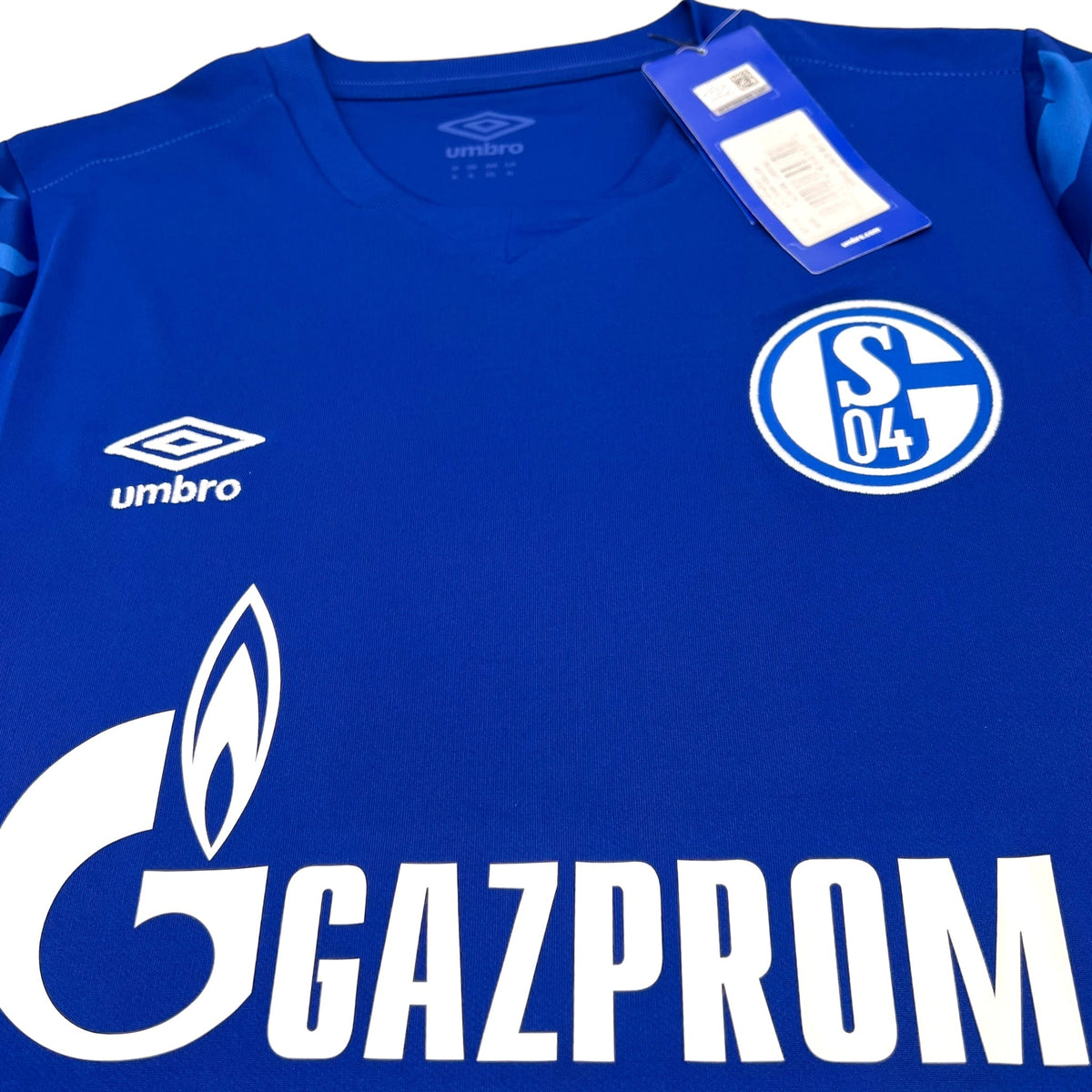 2019/20 Schalke 04 Home Football Shirt (XL) Umbro (BNWT) - Football Finery - FF203487