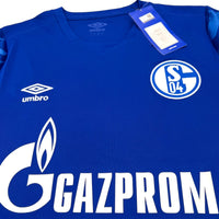 2019/20 Schalke 04 Home Football Shirt (XL) Umbro (BNWT) - Football Finery - FF203487