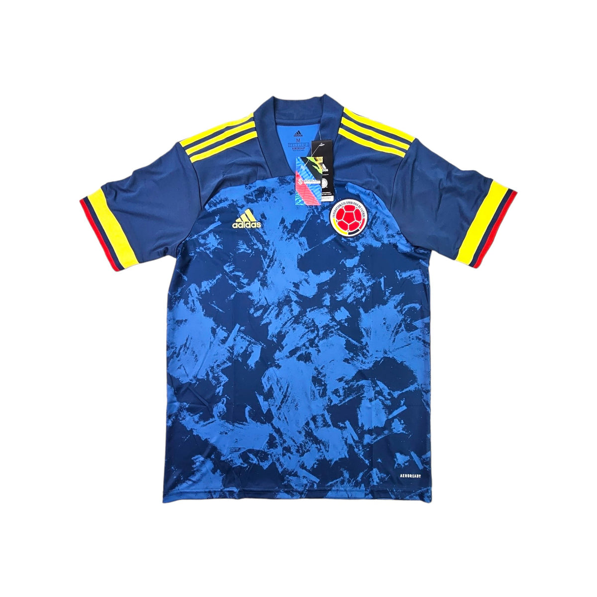 2020/21 Colombia Away Football Shirt (M) Adidas (BNWT) - Football Finery - FF202507