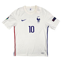 2020/21 France Away Football Shirt (M) Nike #10 Mbappe - Football Finery - FF204492