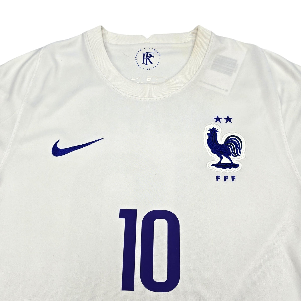 2020/21 France Away Football Shirt (M) Nike #10 Mbappe - Football Finery - FF204492