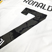 2020/21 Juventus Home Football Shirt (S) Adidas #7 Ronaldo - Football Finery - FF203707