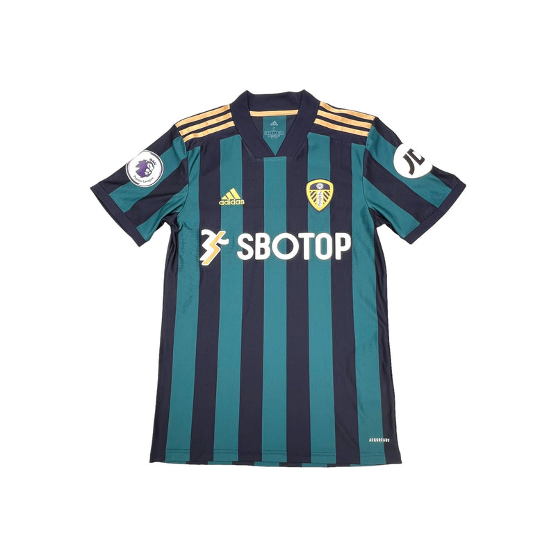 2020/21 Leeds United Away Football Shirt (S) Adidas #9 Bamford - Football Finery - FF202561