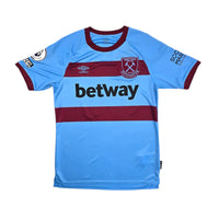 2020/21 West Ham United Away Football Shirt (M) Umbro #41 Rice (BNWTs) - Football Finery - FF204226