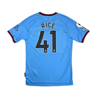 2020/21 West Ham United Away Football Shirt (M) Umbro #41 Rice (BNWTs) - Football Finery - FF204226