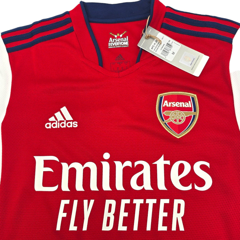 2021/22 Arsenal Home Football Shirt (M) Adidas #8 Odegaard (BNWTs) - Football Finery - FF204227