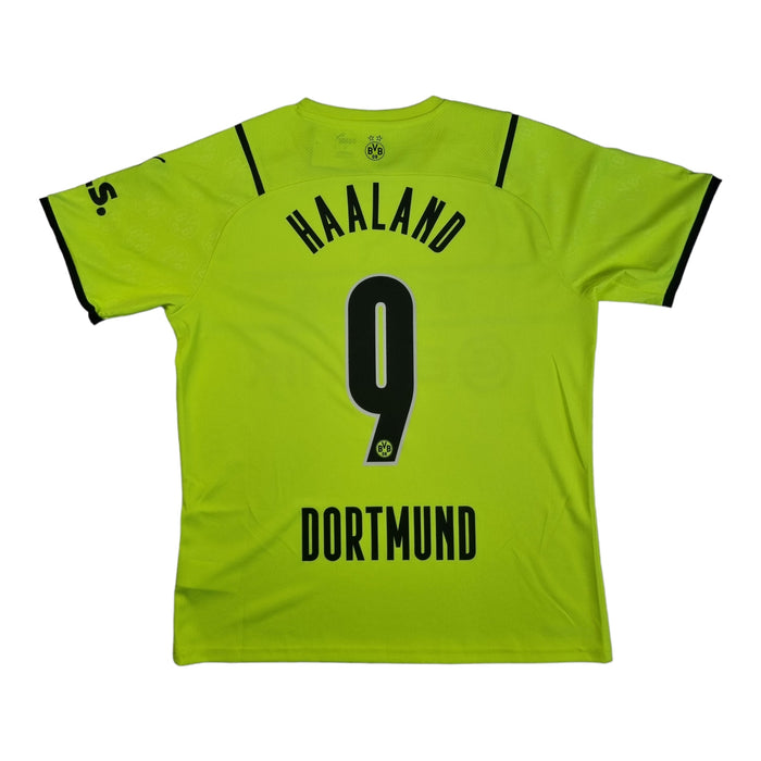 2021/22 Dortmund Cup Away Football Shirt (L) Puma #9 Haaland - Football Finery - FF202505