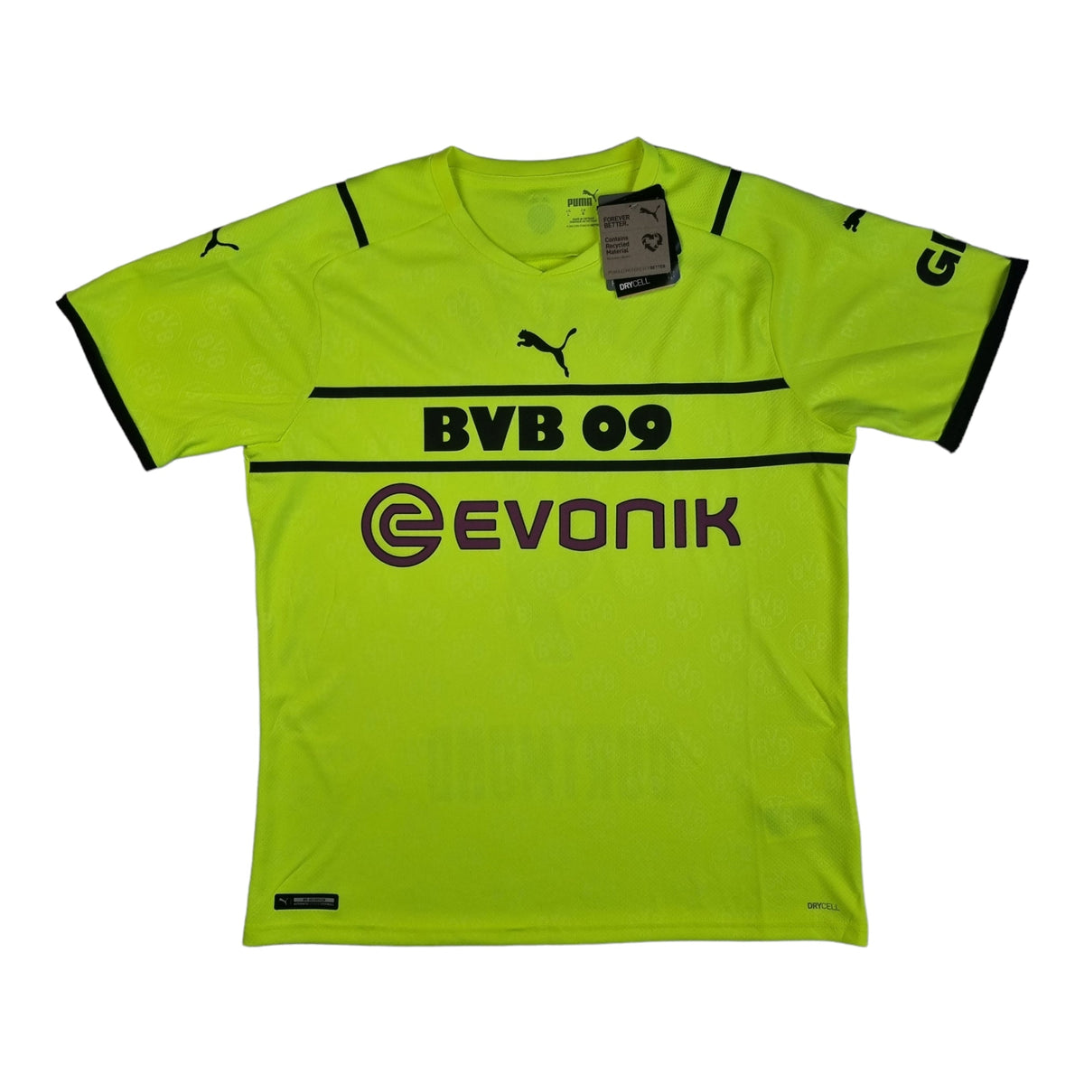 2021/22 Dortmund Cup Away Football Shirt (L) Puma #9 Haaland - Football Finery - FF202505