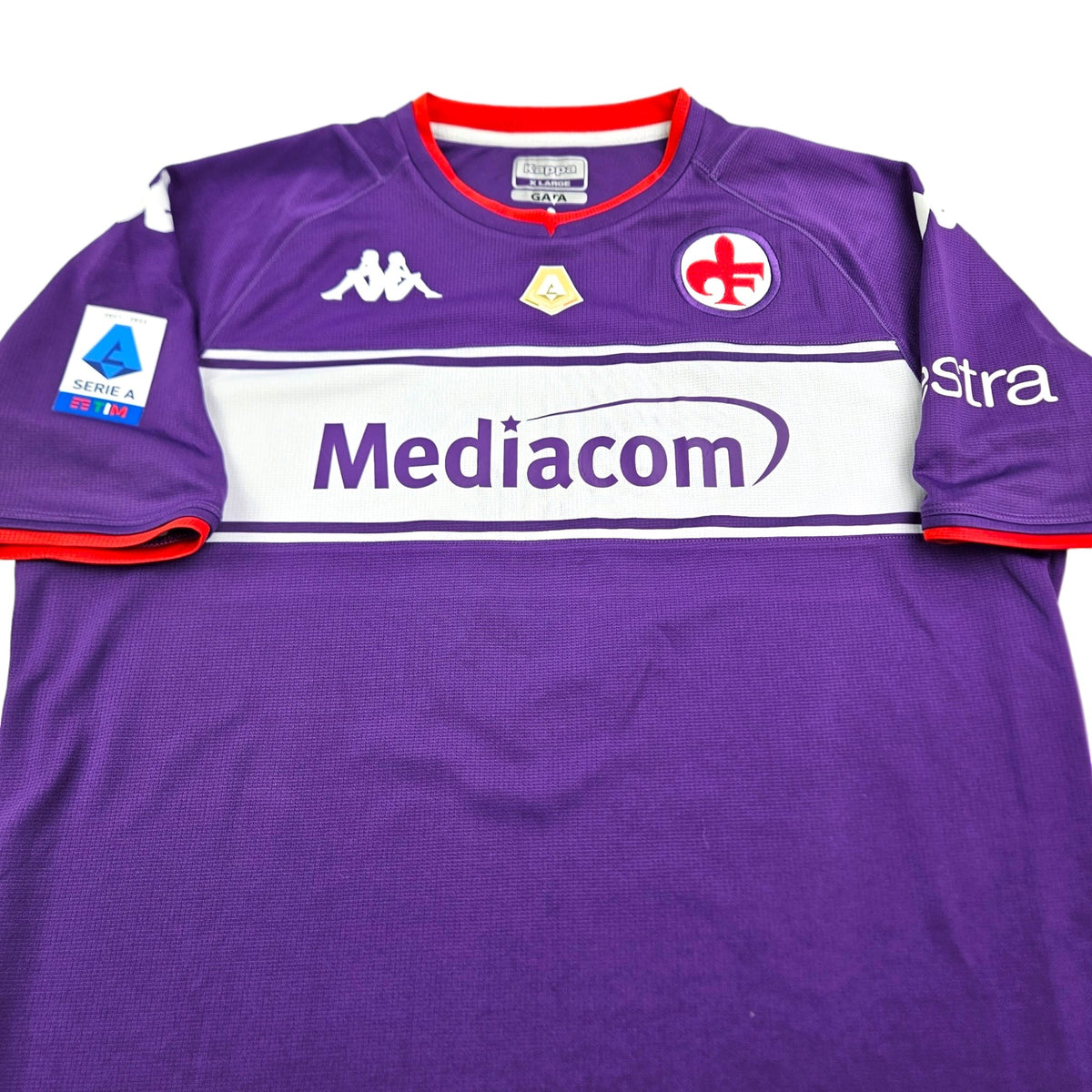 2021/22 Fiorentina Home Football Shirt (L) Kappa #9 Vlahovic - Football Finery - FF203667