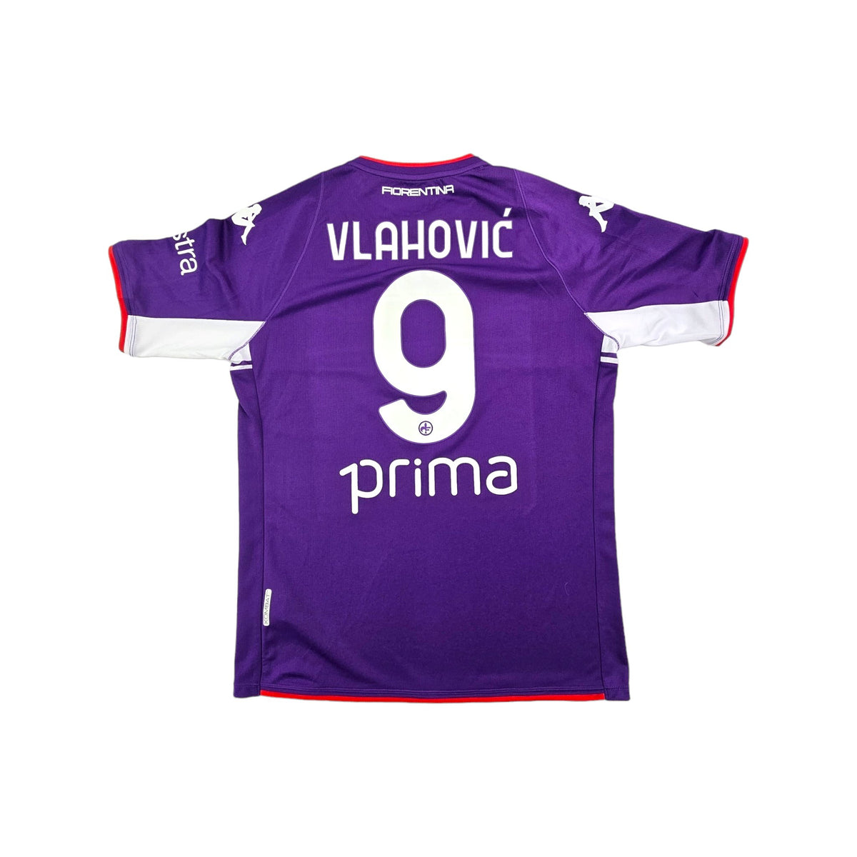 2021/22 Fiorentina Home Football Shirt (L) Kappa #9 Vlahovic - Football Finery - FF203667