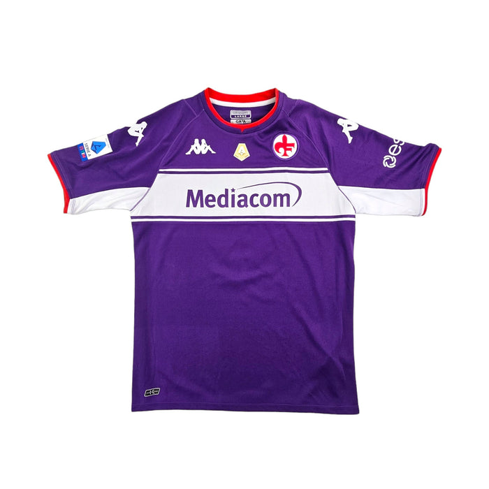 2021/22 Fiorentina Home Football Shirt (L) Kappa #9 Vlahovic - Football Finery - FF203668