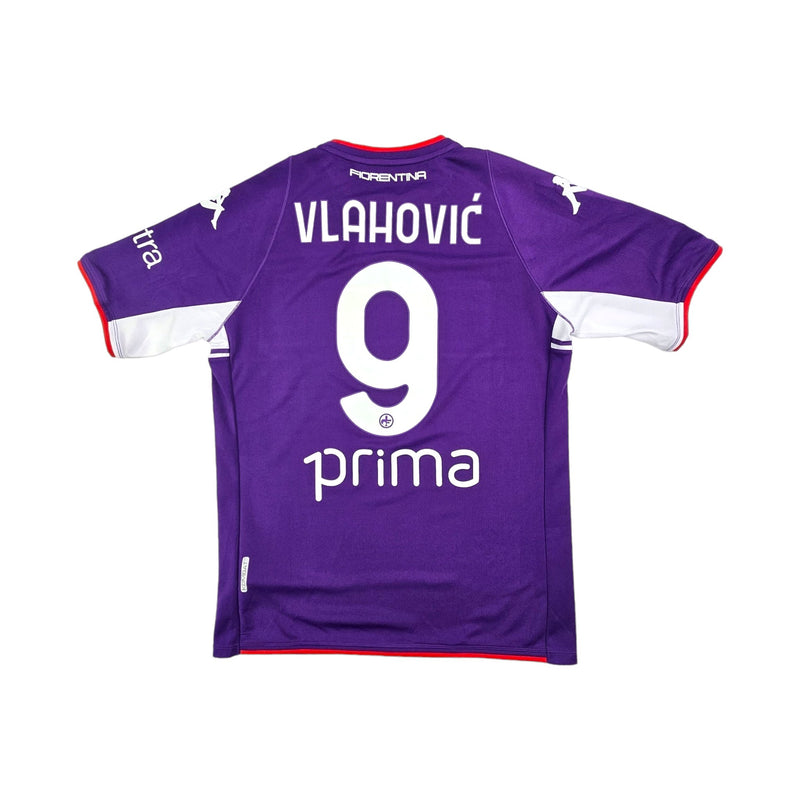 2021/22 Fiorentina Home Football Shirt (L) Kappa #9 Vlahovic - Football Finery - FF203668