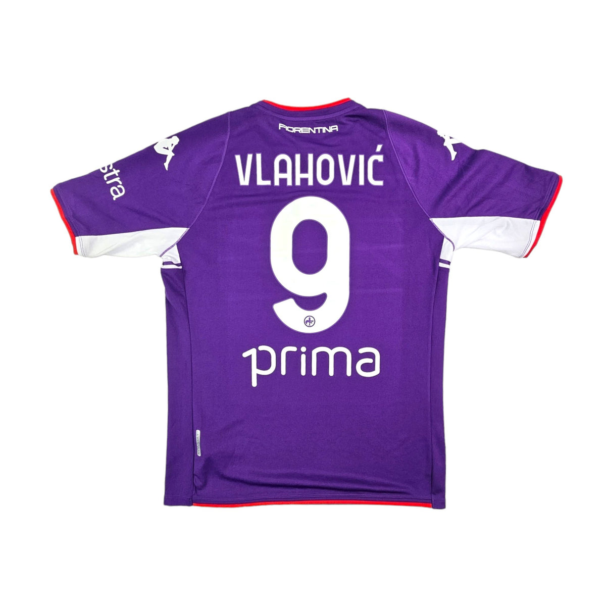 2021/22 Fiorentina Home Football Shirt (XL) Kappa #9 Vlahovic - Football Finery - FF203669