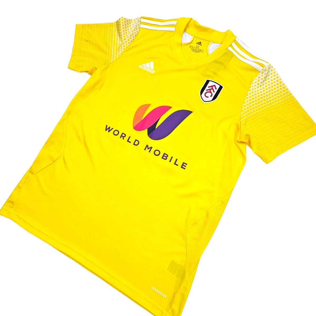 2021/22 Fulham Third Football Shirt (M) Adidas #28 Carvalho - Football Finery - FF203264