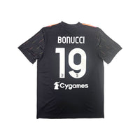 2021/22 Juventus Away Football Shirt (L) Adidas #19 Bonucci - Football Finery - FF203526