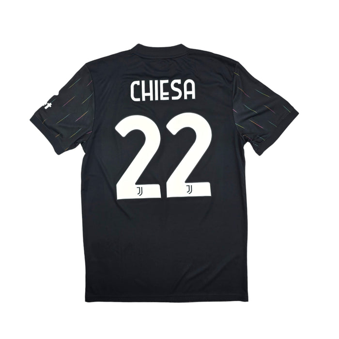 2021/22 Juventus Away Football Shirt (M) Adidas #22 Chiesa - Football Finery - FF204230