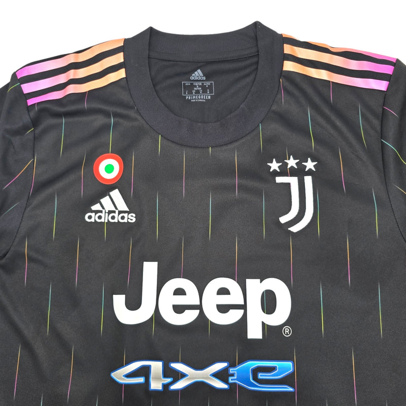 2021/22 Juventus Away Football Shirt (M) Adidas #22 Chiesa - Football Finery - FF204230