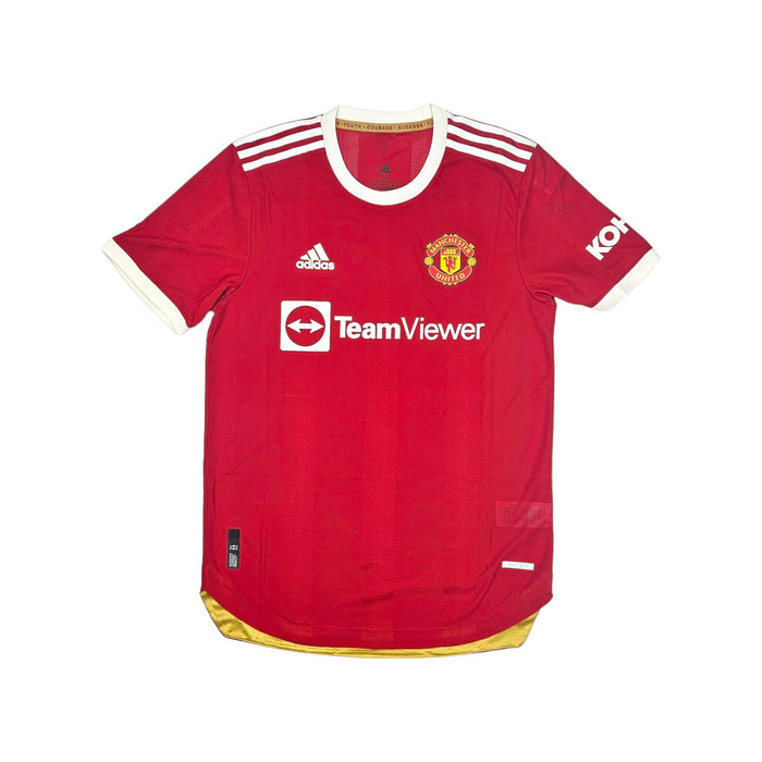 2021/22 Manchester United Home Football Shirt (M) Adidas Player Issue (BNWT) - Football Finery - FF203486