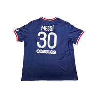 2021/22 PSG Home Football Shirt (2XL) Nike #30 Messi - Football Finery - FF203469