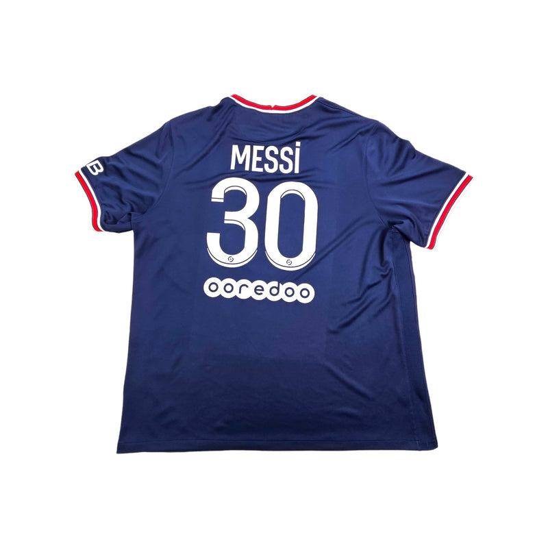 2021/22 PSG Home Football Shirt (2XL) Nike #30 Messi - Football Finery - FF203469