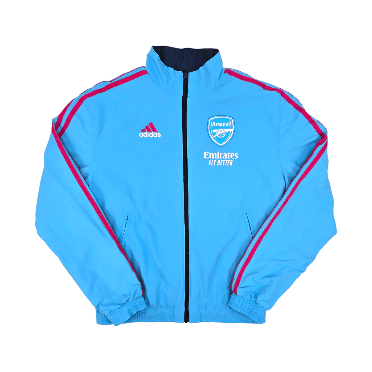 2022/23 Arsenal Anthem Jacket (S) Adidas (Reverseable) - Football Finery - FF300400